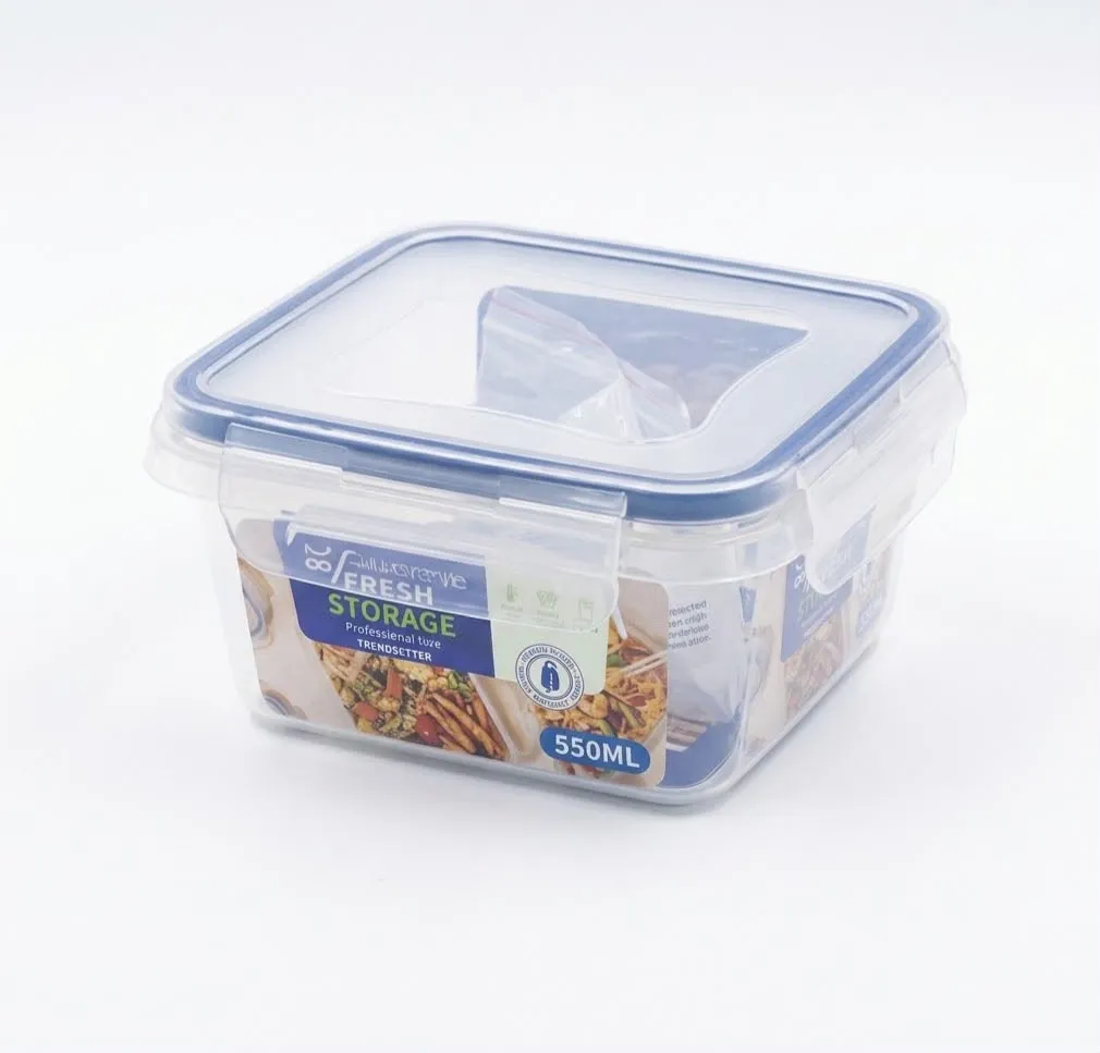 89C-0.55L  Boîte à lunch carrée de 550 ml